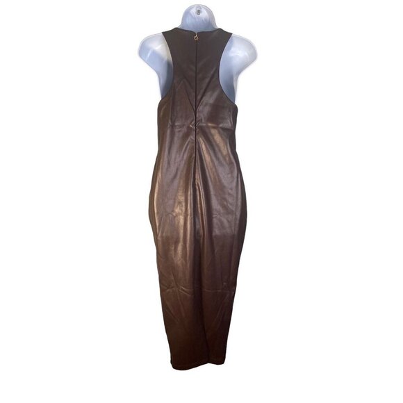 Nookie Womens Alexia Cut‎ Out Midi in Chocolate Size Large - Picture 5 of 9